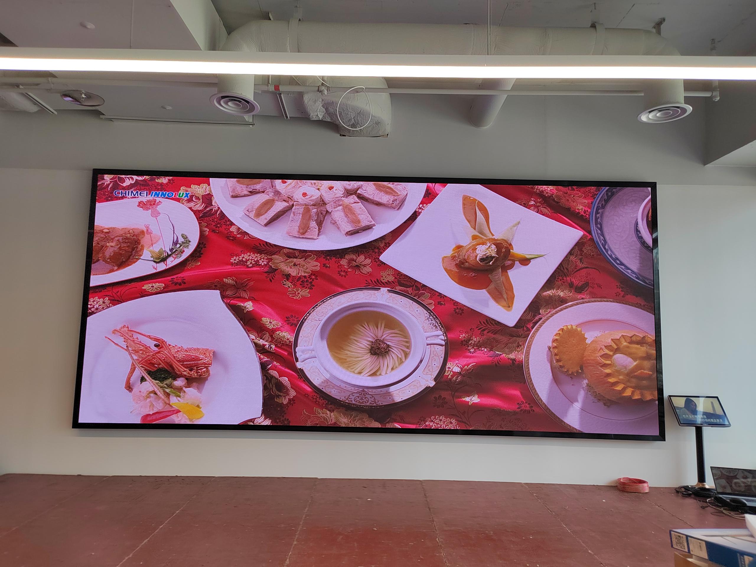 深圳南山展會展廳LED顯示屏P2.5高清顯示！